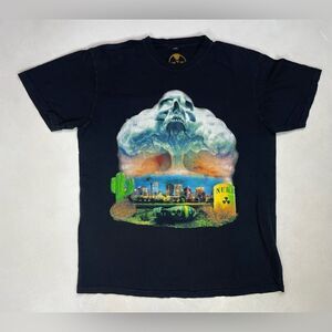 Faze Nuke Squad Explosion Graphic T-shirt Men Medium Black Short Sleeve